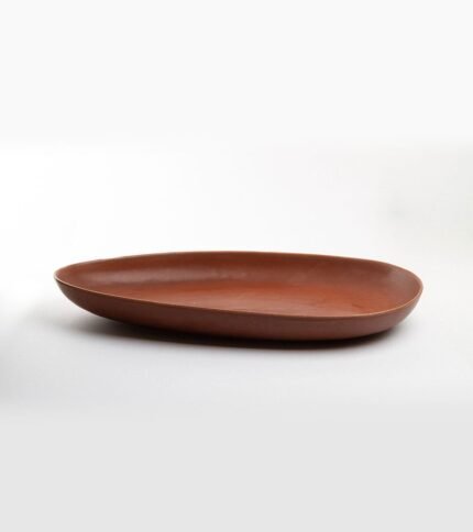 Fuente cerámica marrón