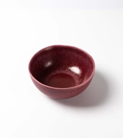 Bol cerámica color Vino