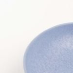 Plato de ceramica hondo azul