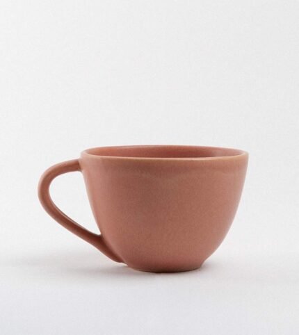 Taza de ceramica Rosa Palo