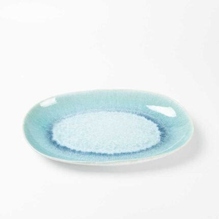 Fuente ovalada Azul Muar