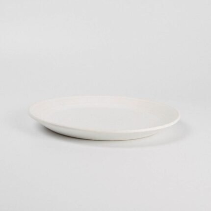 Plato llano de ceramica