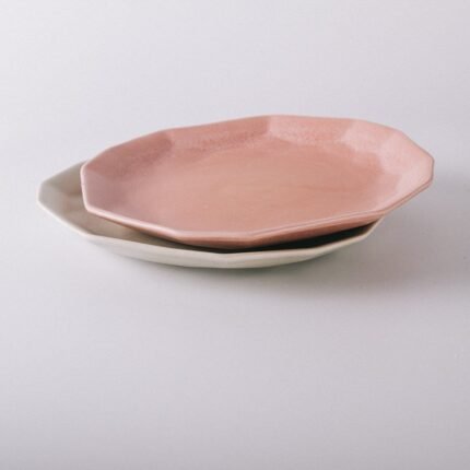 Plato llano Benato Rosa