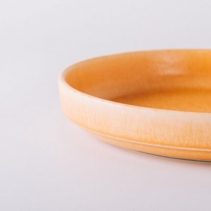 Plato hondo Naranja Jambi